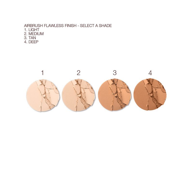 Charlotte tilbury airbrush Flawless Finish complexion smoothing micro Powder mini 3.4g-Medium