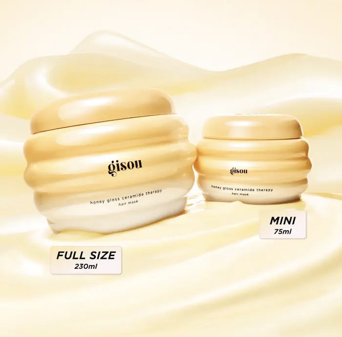 gisou Honey Gloss Ceramide Therapy Hydrating Hair Mask