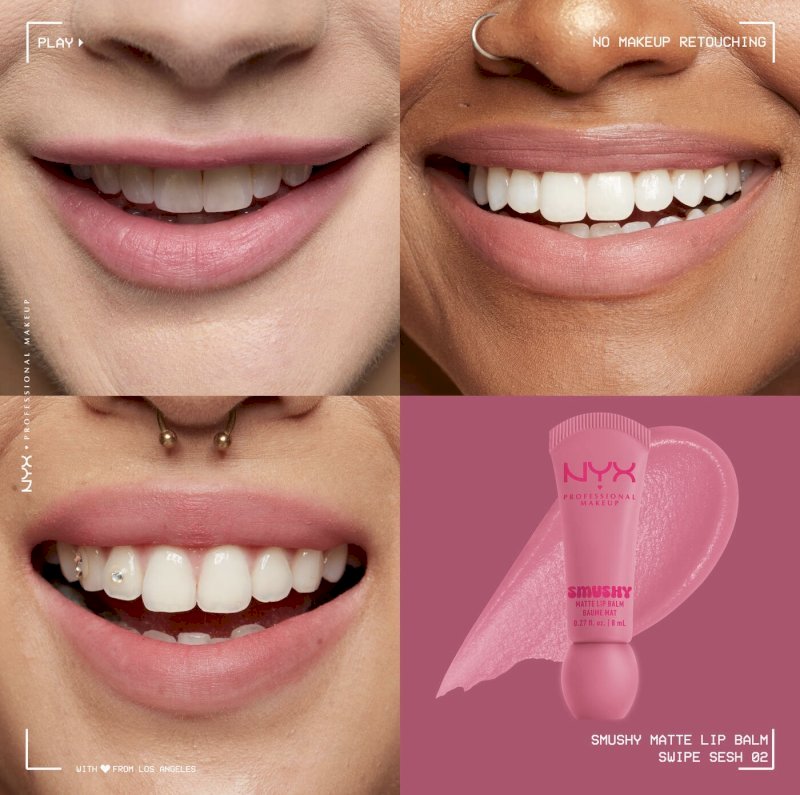 nyx smushy matte lip balm