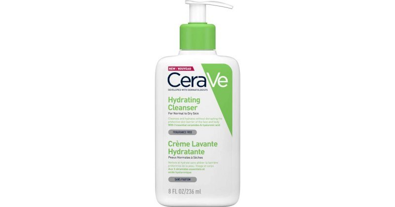 Cerave Hydrating Facial Cleanser for normal &dry skin (236 ml)
