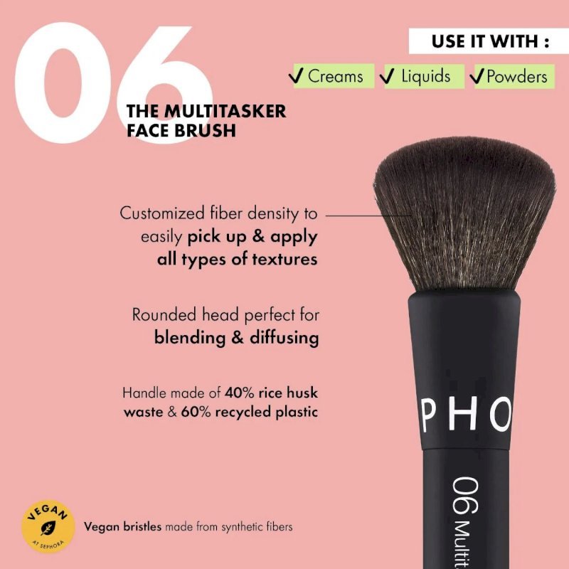 sephora the multitasker face brush 06