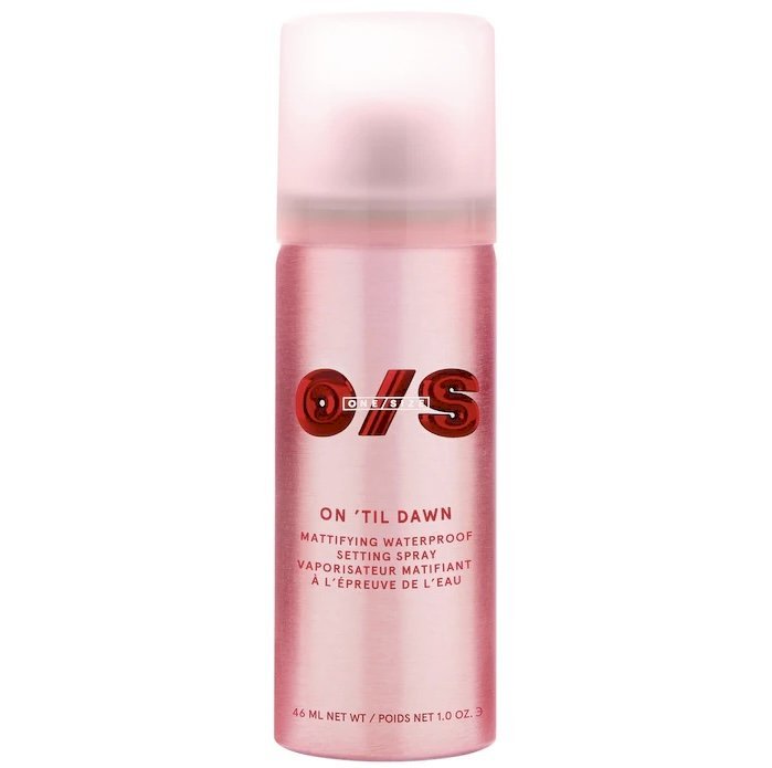 One size mini on til dawn mattifying waterproff setting spray 46ml