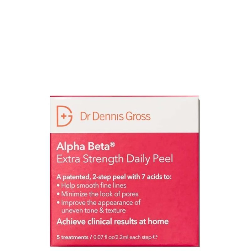 dr dennis gross alpha beta extra strength daily peel 2*5 lingettes