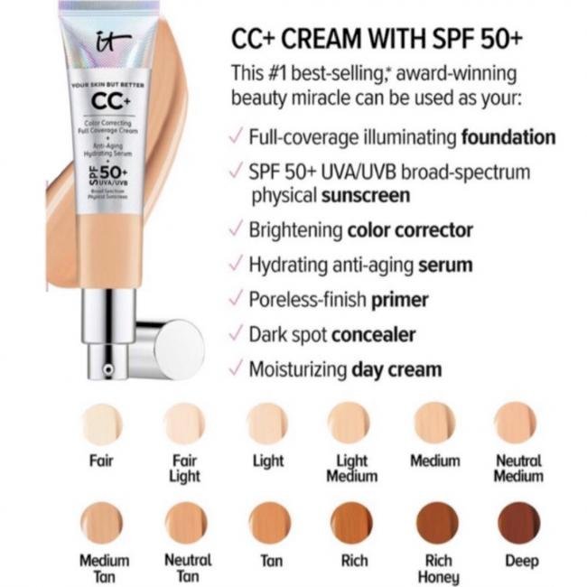 It cosmetics Your Skin But Better CC+ Cream with SPF 50+ 12ml