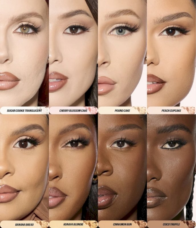 Huda beauty easy bake pressed powder phone grip