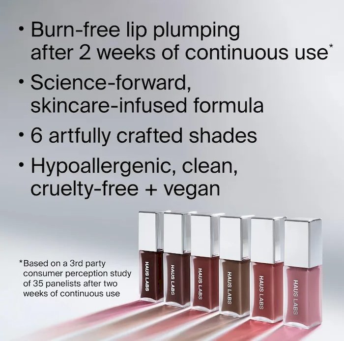 Haus labs PhD Hybrid Lip Glaze