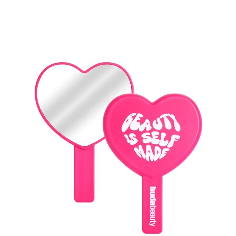 Huda beauty heart shaped mirror