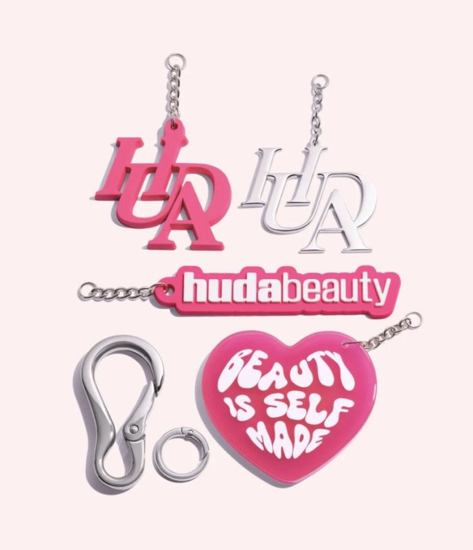 Huda beauty key charms