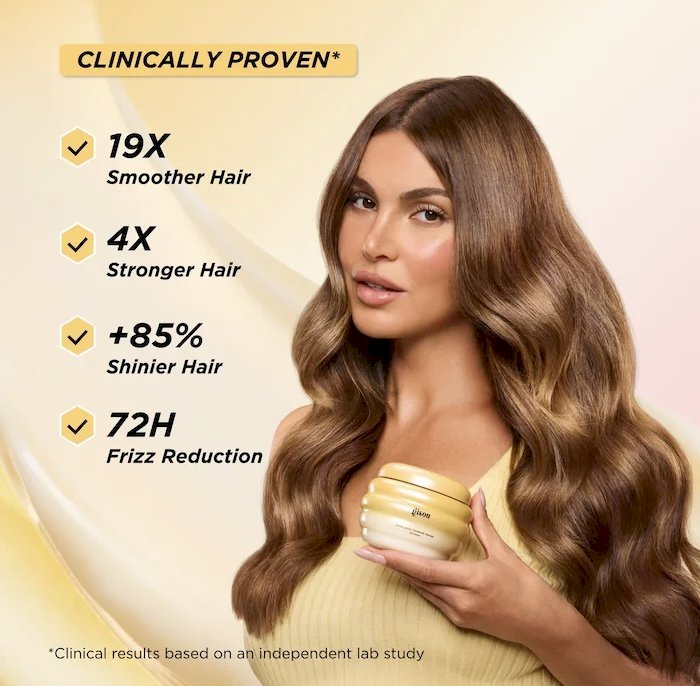 gisou Honey Gloss Ceramide Therapy Hydrating Hair Mask