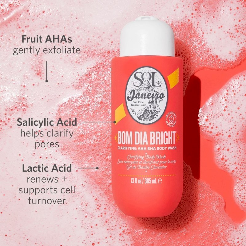 Sol de janeiro Bom Dia Bright  Clarifying AHA BHA Body Wash