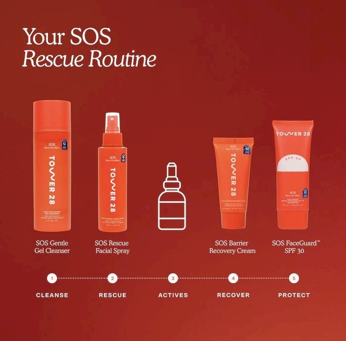 tower 28 SOS Daily Rescue Facial Spray 120ml