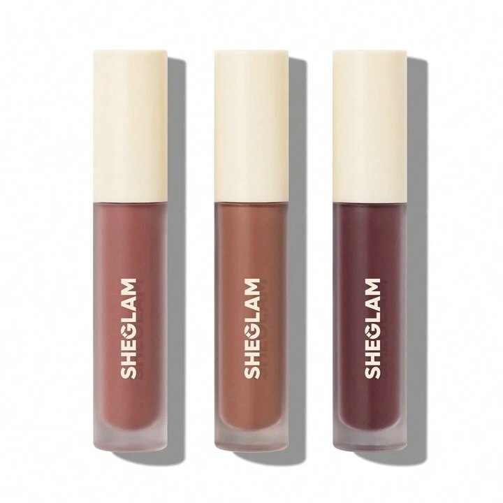 SHEGLAM Matte Allure Mini Liquid Lipstick Set - Feel Real 3 Pcs