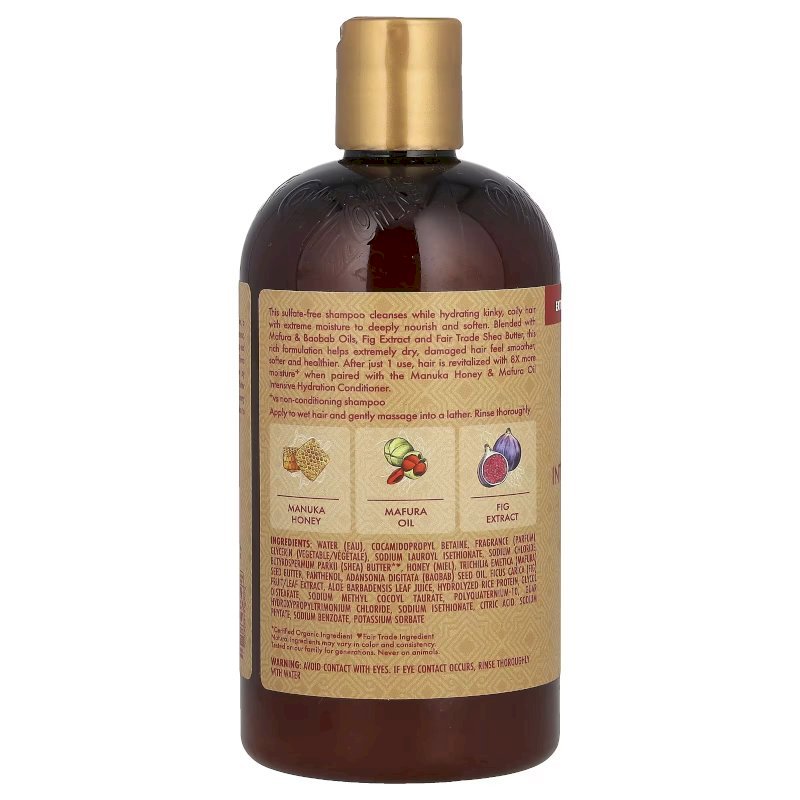 Shea moisture manuka honey & mafura oil shampoo 384ml