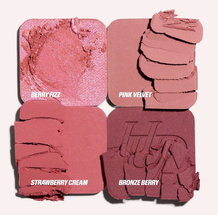 Huda beauty blush filter palette- rose berry
