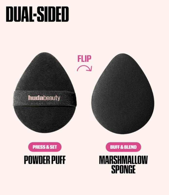 Huda beauty easy bake marshamllo puff  and sponge