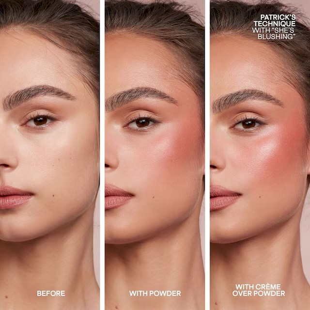 Patrick ta Mini Major Headlines Double-Take Crème and Powder Blush Duo