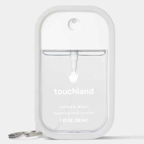 touchland hand sanitizer key chain