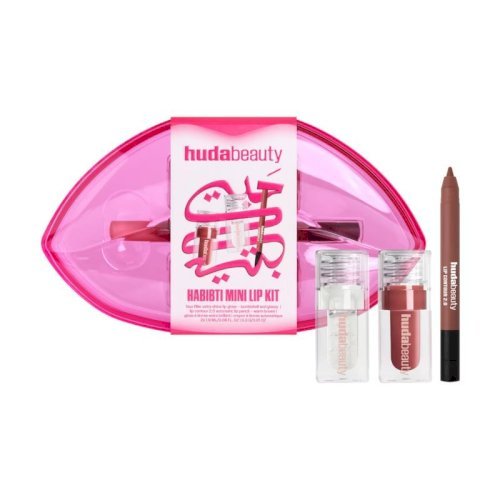 huda beauty habibti mini lip kit 2025