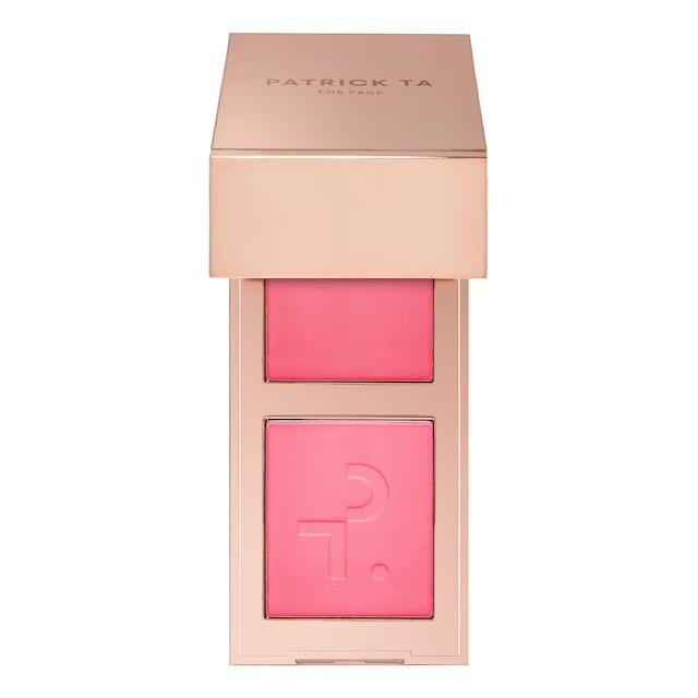 Patrick ta Mini Major Headlines Double-Take Crème and Powder Blush Duo
