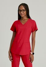Grey's Anatomy by Barco Evolve STRETCH Rhythm Women's 2-Pocket V-Neck Scrub Top