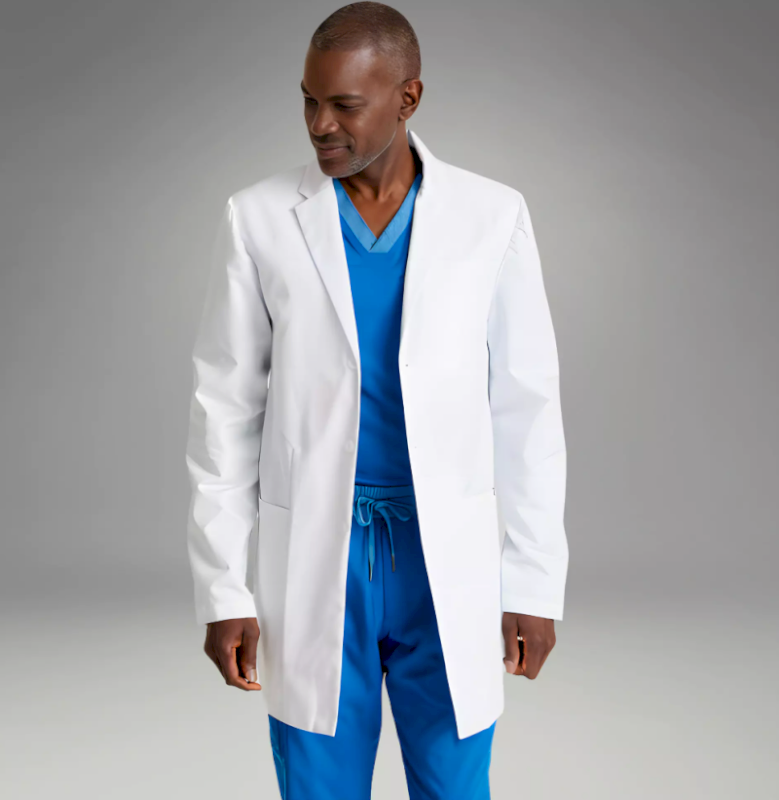 Grey's Anatomy by Barco Derek Men's 35" 6-Pocket Lab Coat
