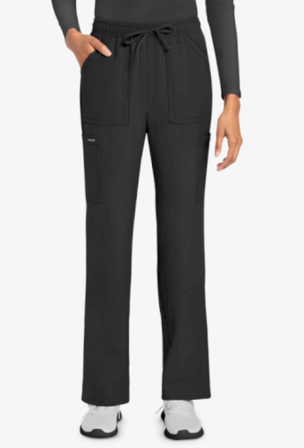 Cherokee Workwear Originals Ultra Women's 4-Pocket Drawstring Cargo Scrub Pants