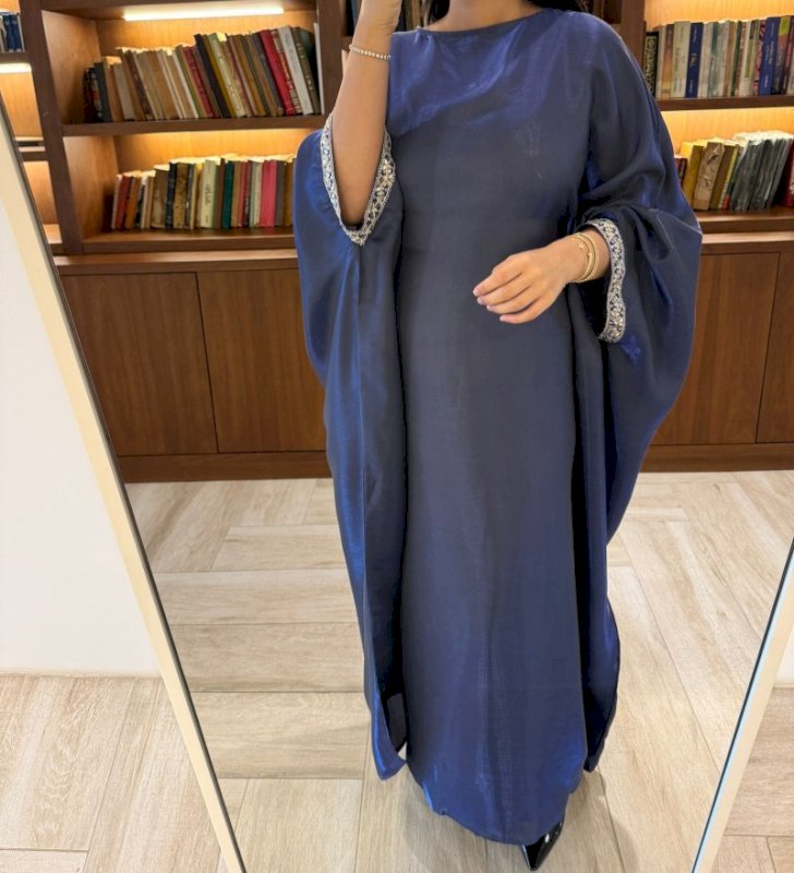 Royal blue jalabiya 5 141