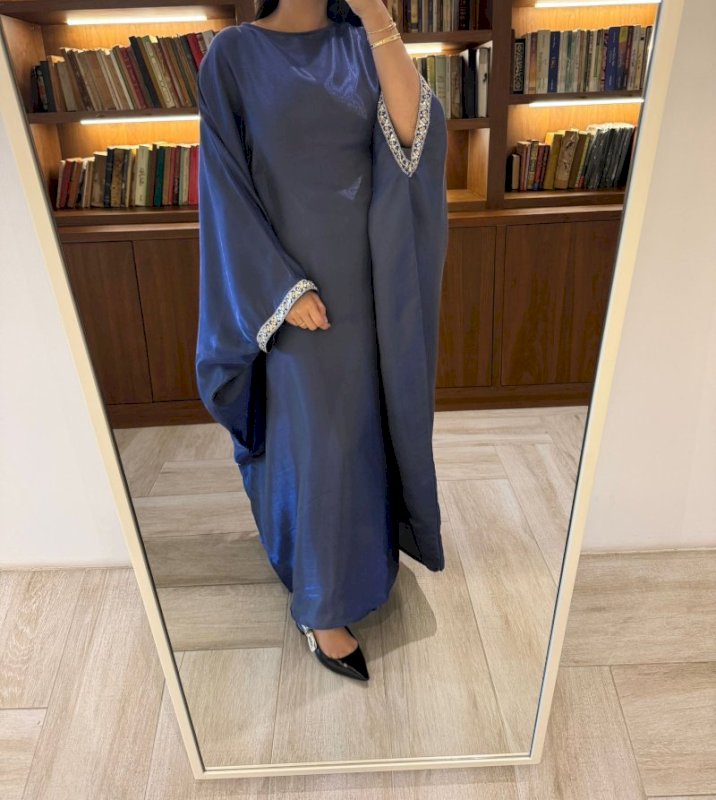 Royal blue jalabiya 5 141