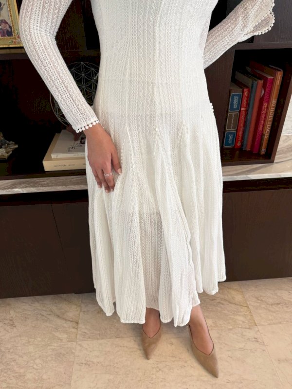 White layer lace dress 5 068