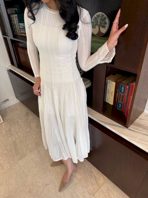 White layer lace dress 5 068