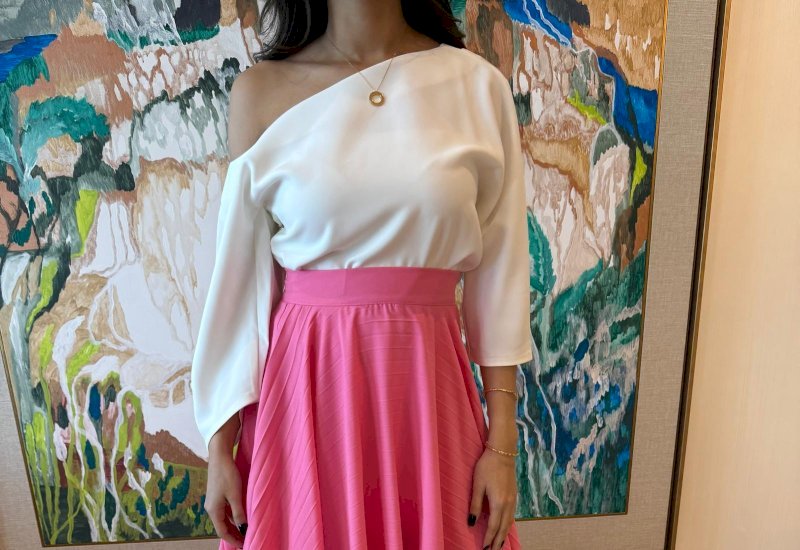 White off shoulder top 2 213