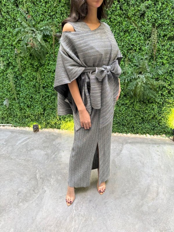 Silver shimmer dress 2025 021