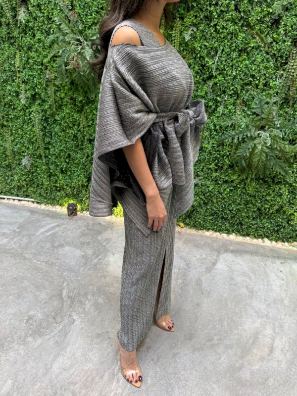 Silver shimmer dress 2025 021