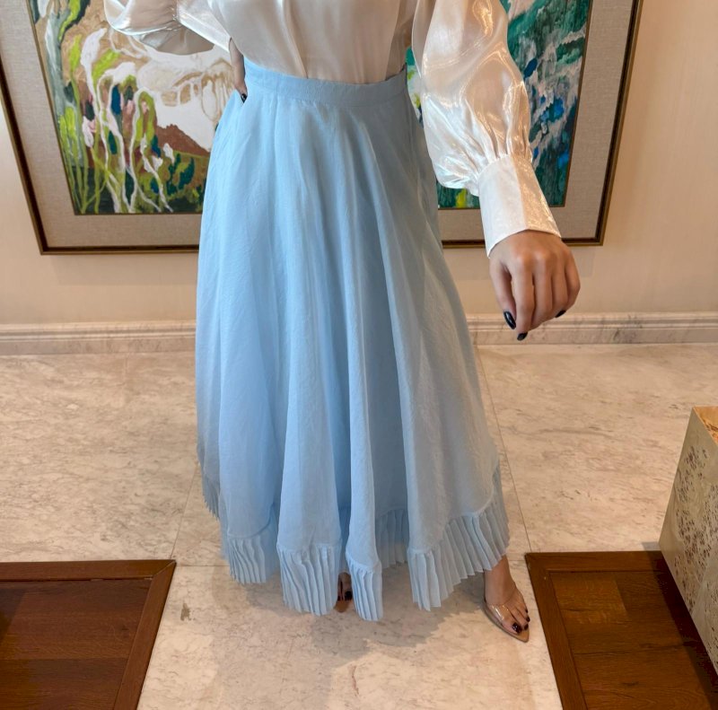 Fig pleat midi skirt 4 089