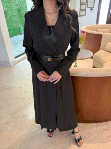 Black trench dress 5 147