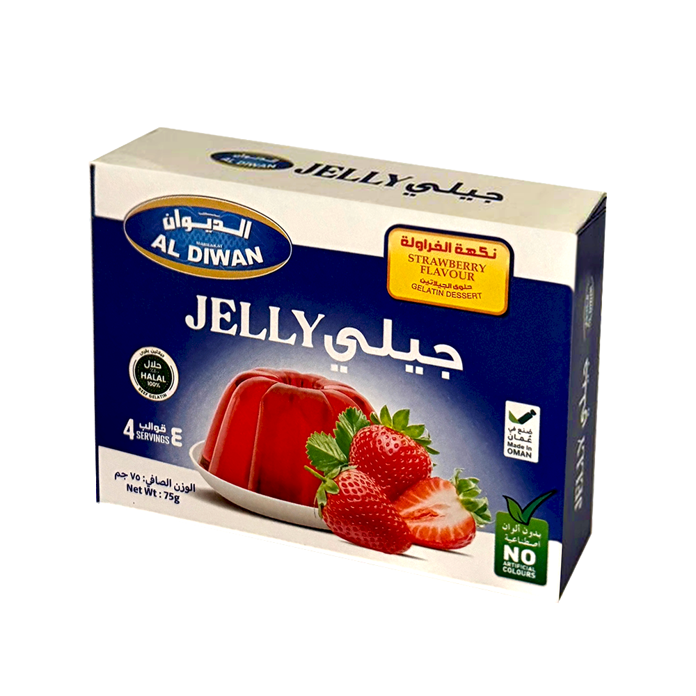 AL DIWAN Jelly (Strawberry) - 75g