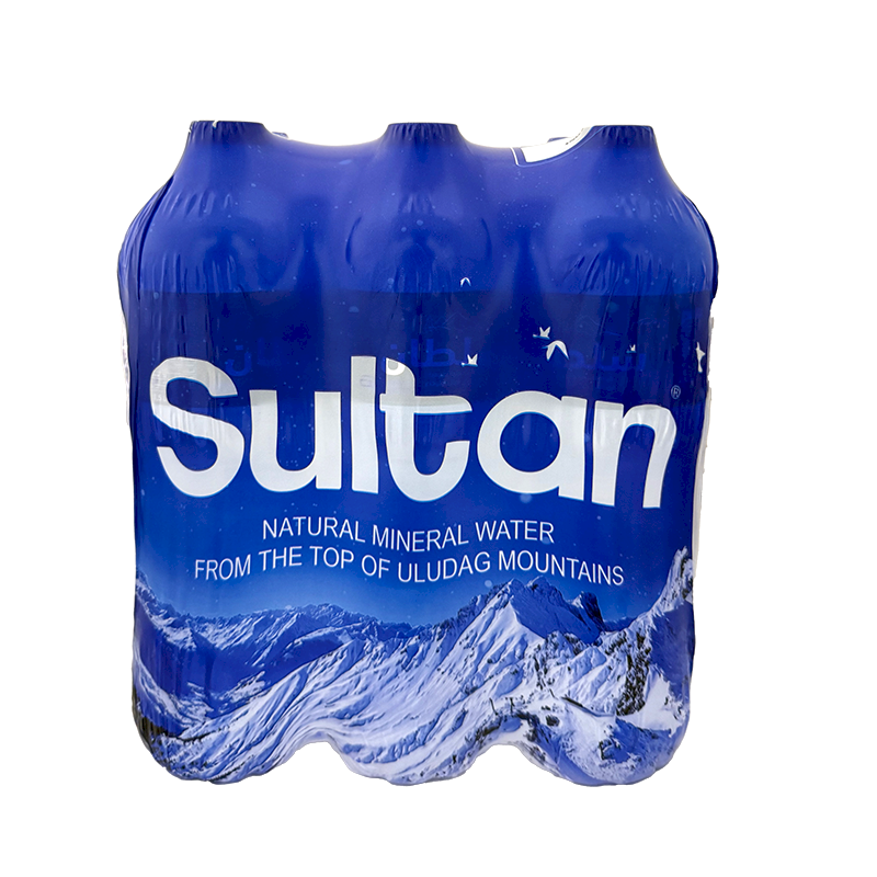 SULTAN Natural Mineral Water - 6 x 1.5 Ltr