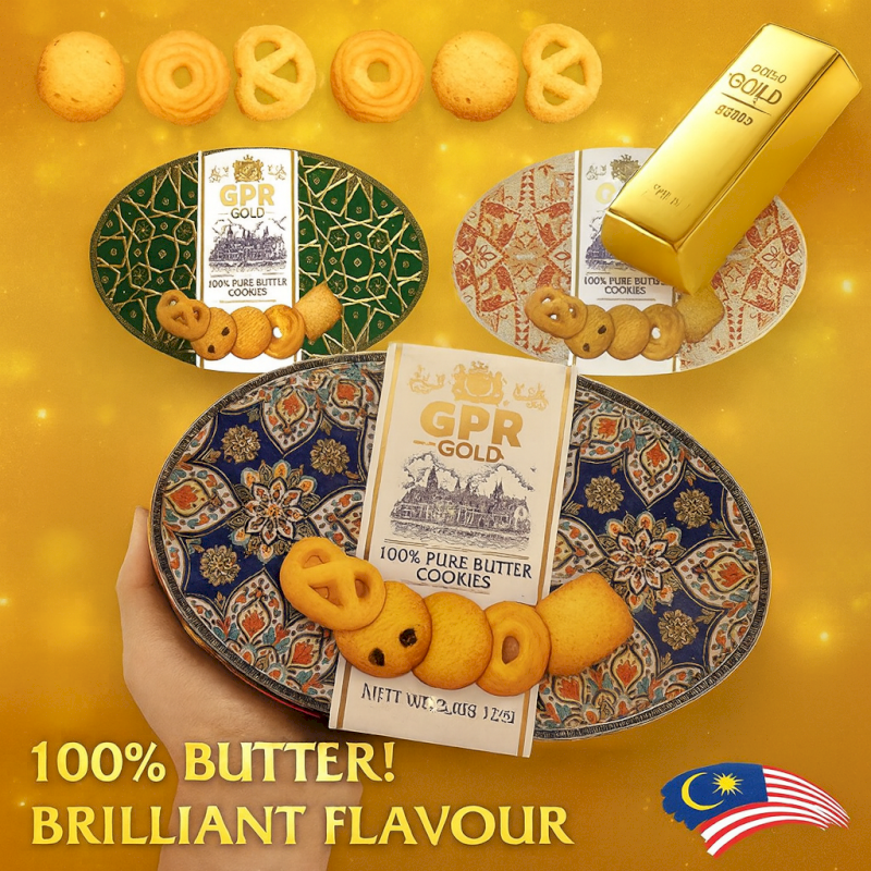 GPR GOLD Butter Cookies(GIFT PACKS) - 340g
