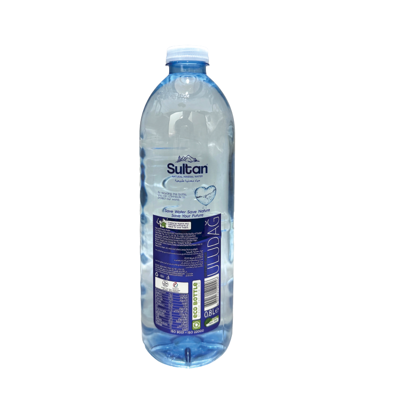 SULTAN Natural Mineral Water - 12 x 800ml