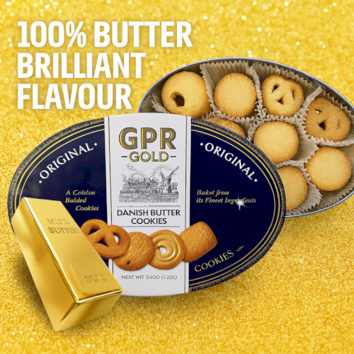 GPR GOLD Butter Cookies - 340g