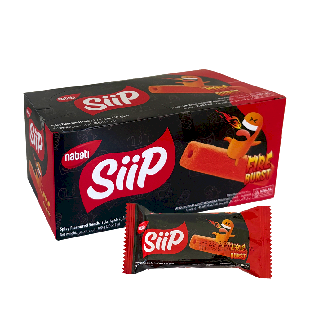 NABATI SIIP Burst Spicy (20 packs)
