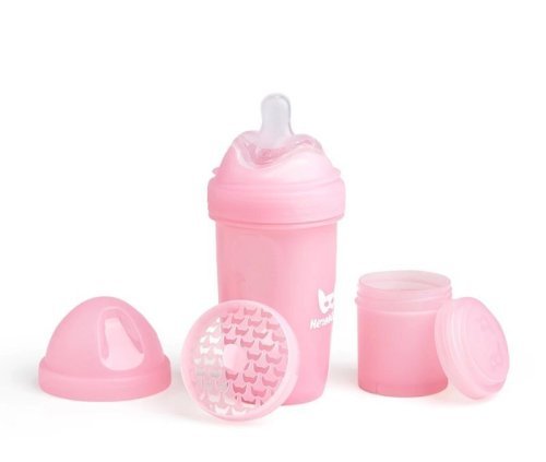 Herobility Baby Bottle 240 ml / 8oz Pink