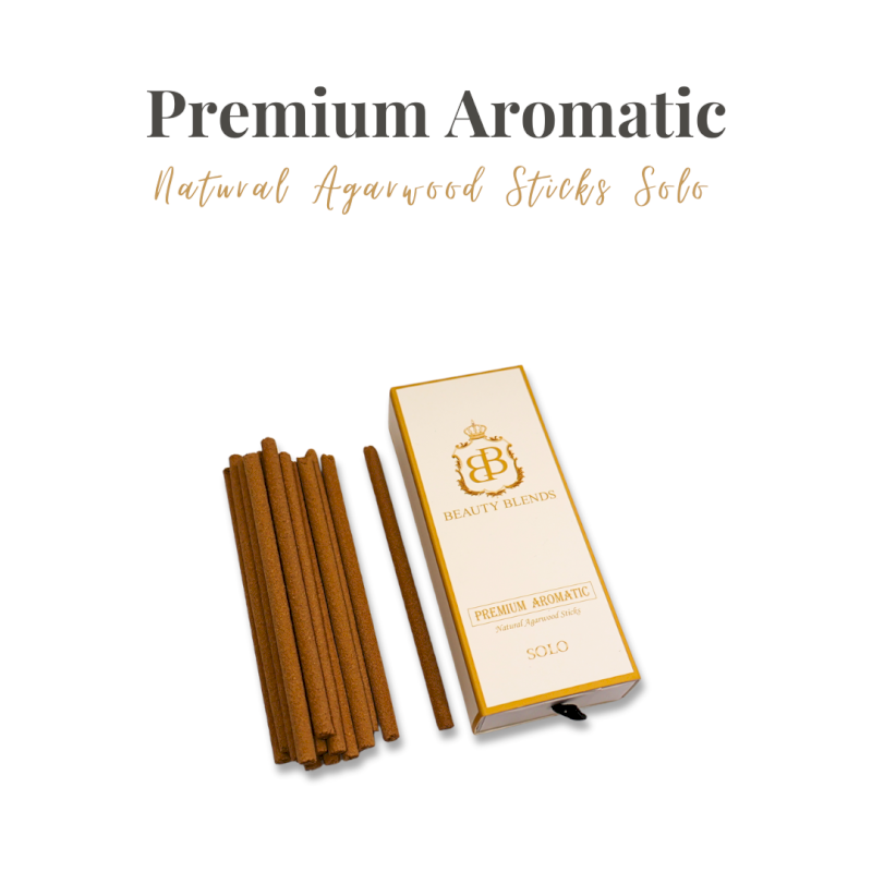 Premium Aromatic Natural Agarwood Sticks Solo